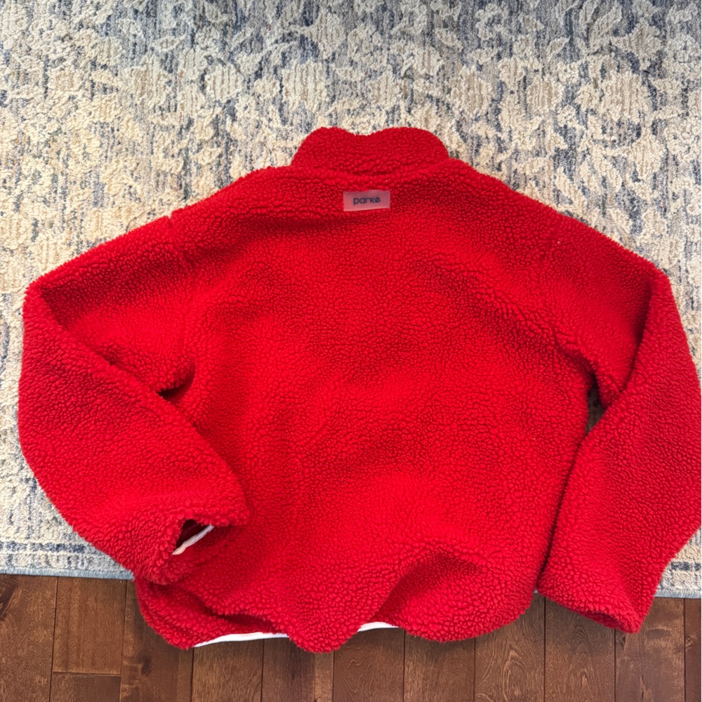 Parke Sherpa Fleece Pullover – Size S/M – Sold Out Style - Picture 5 of 6